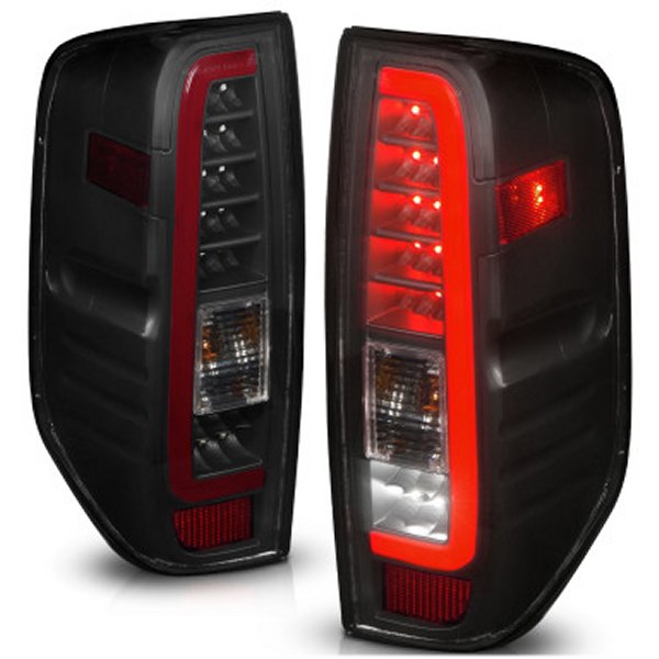 ANZO 2005-2021 ニッサン フロントier LED Taillights ブラック Housing/Smoke Lens ANZ311444 WO店 50,982円