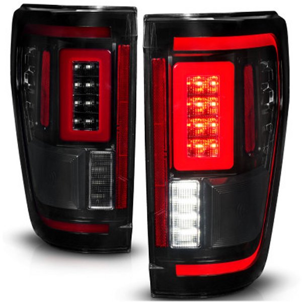 ANZO 21年-23年 フォード F-150 LED Taillights Seq. Signal w/BLIS