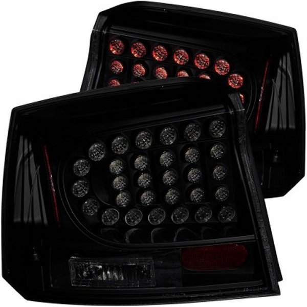 ANZO 2006-2008 ダッジ Charger LED Tailライト Dark スモーク ANZ321229 WO店