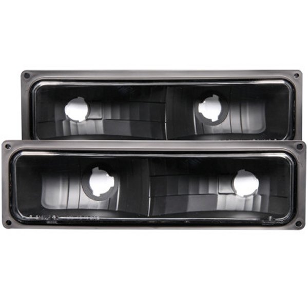 ANZO 1988-1998 シボレー C1500 Euro Parking Lights Black ANZ511053 WO店
