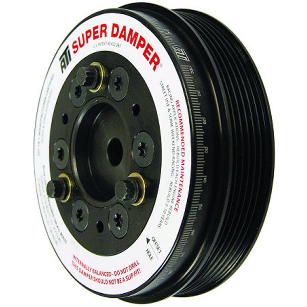 ATI ダンパー - 5.67in - Alum - 6 Grv - Mini Cooper S - 1.6L -1Pc APPATI917992 WO店