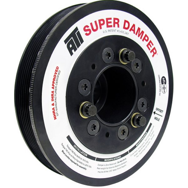 ATI ダンパー - 7.48in - Alum - 6 Grv - ダッジ - 05年-10年 - 17 Per OD - Non VVT 6.1L/392/426 - 3 Ring APPATI918437 WO店