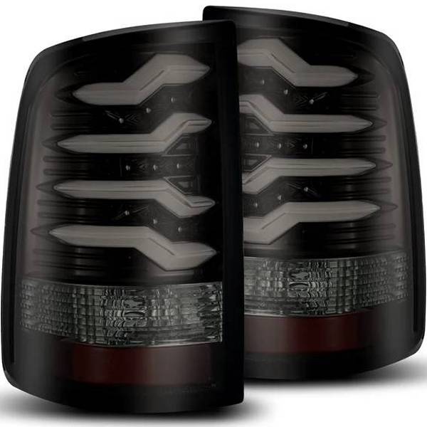 AlphaRex PROシリーズ LED テールライト ジェットブラック 09年-18年 Dodge Ram 1500 ARX640010 WO店