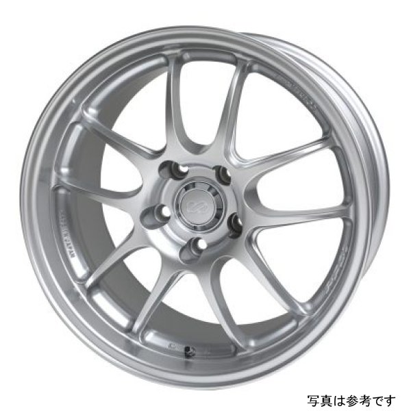Enkei PF01 17x7 4x100 38mm オフセット 75mm Bore Diameter シルバー ホイール ENK460-770-4938SP WO店