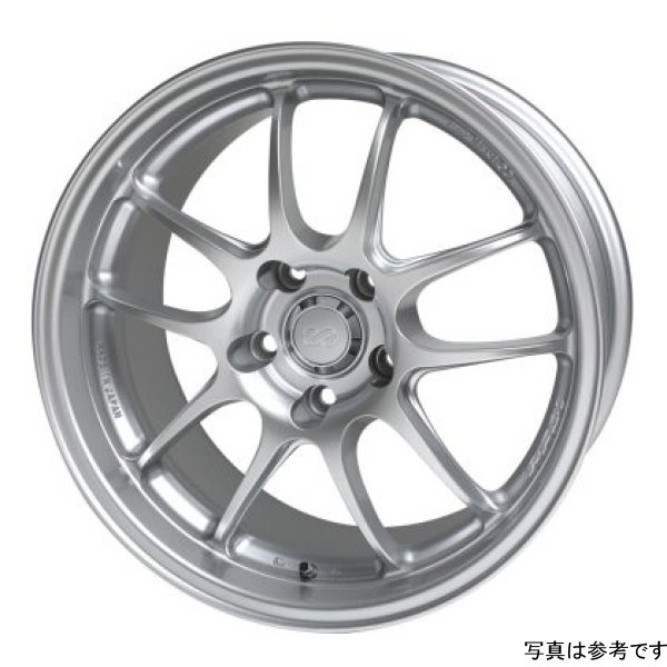 Enkei PF01 18x9 5x112 35mm オフセット シルバー ホイール ENK460-890-4435SP WO店