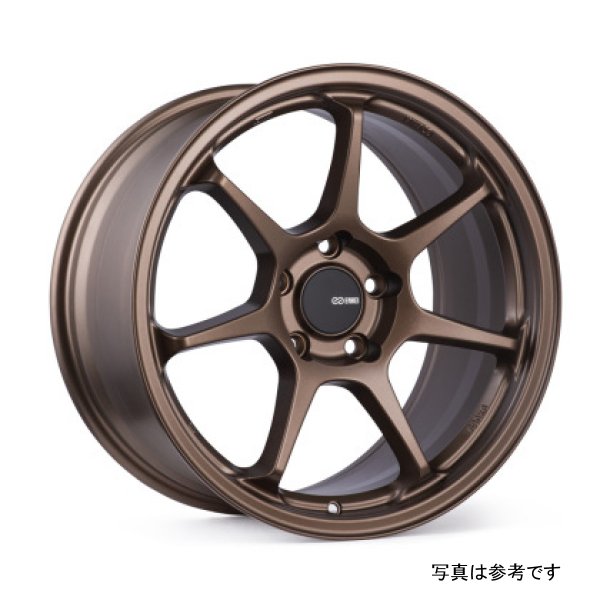 Enkei TS-7 18x9.5 5x120 45mm オフセット 72.6mm Bore Matte Bronze