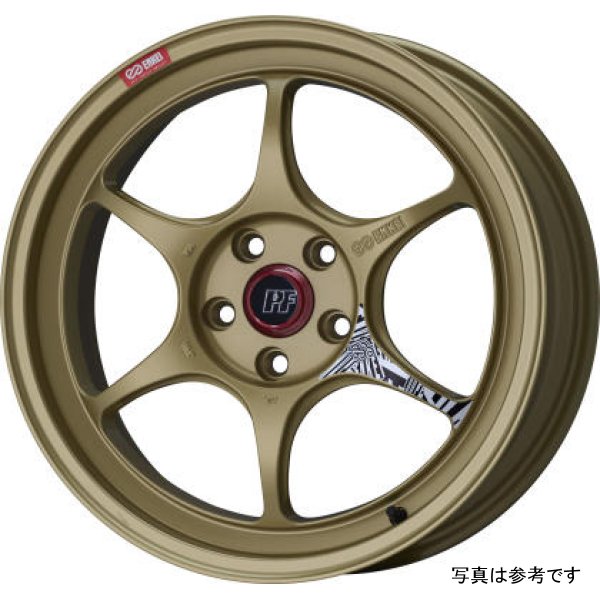 Enkei PF06 18x10.5 5x114.3 45mm オフセット 75mm Bore Gold ENK545-8105-6545GG WO店