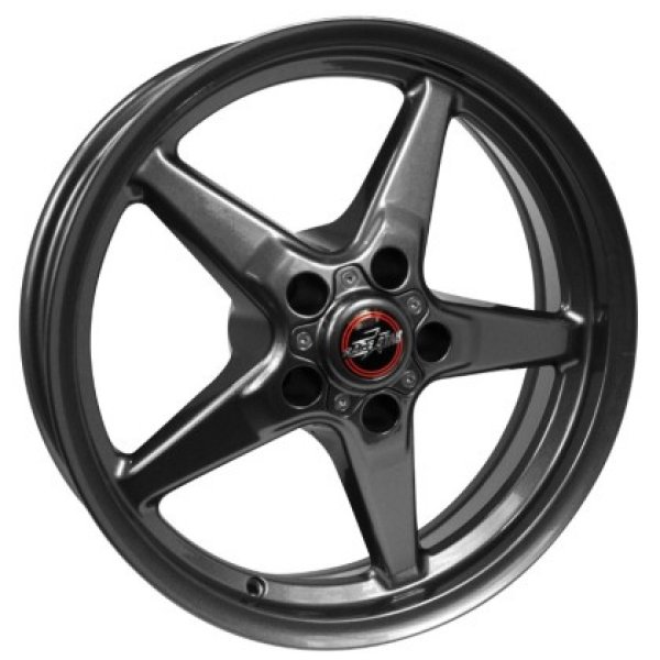 Race Star 92 Drag Star Bracket Racer 18x5 5x115BC 2.00BS Metallic Gray Wheel rst92-850445G WO店の通販は 70,543円