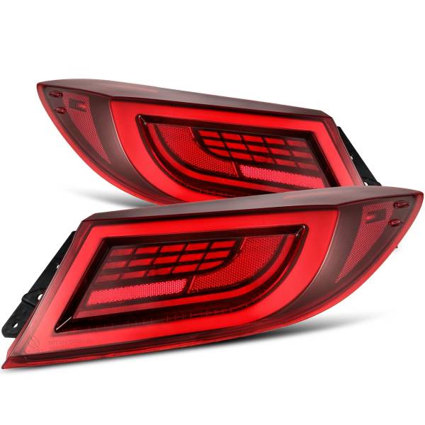 AlphaRex LUXXシリーズ LED テールライト ビビッドレッド 22年-24年