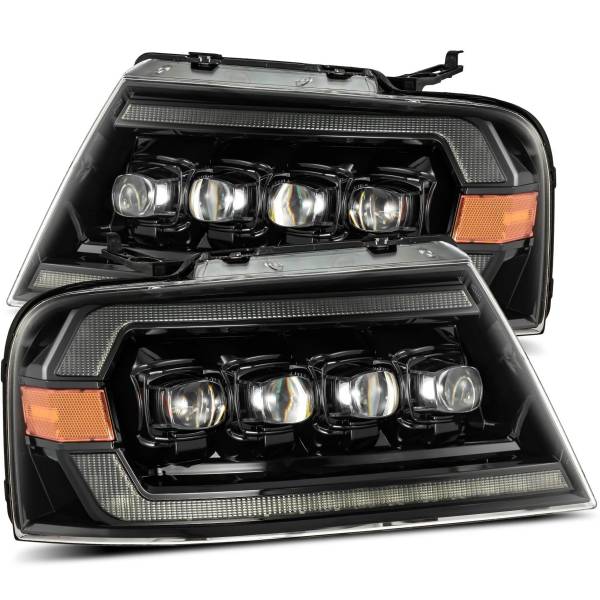 AlphaRex NOVAシリーズ LED プロジェクター ヘッドライト クローム 04年-08年 フォード F-150 (No 2004 Heritage) ARX880130 WO店