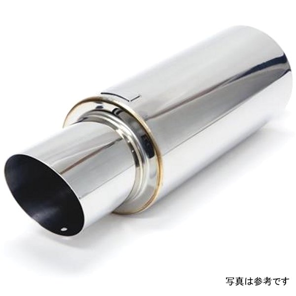 BLOX Racing 2.5インチ Universal Street Muffler - Turndown Tip BLOBXEX-00107 WO店
