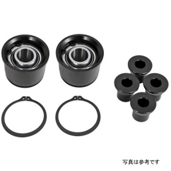 BMR 15-17 S550 Mustang Premium リア ロワーコントロールアーム ベアリング Kit ブラック BMRBK055 WO店