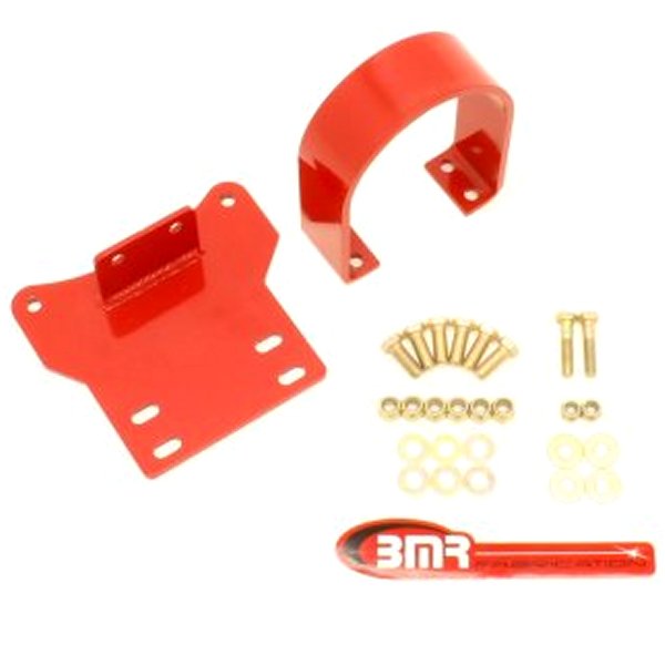 BMR 14-17 Chevy SS Auto トランスミッション フロント Driveshaft Safety Loop レッド BMRDSL018R WO店