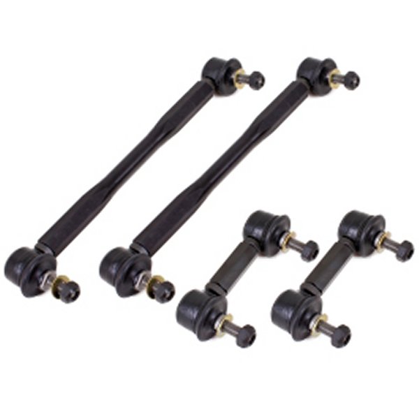 BMR 14-17 Chevy SS フロント and リア Sway Bar End Link Kit ブラック BMRELK007 WO店