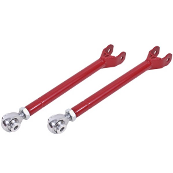 BMR 08-17 Challenger ロワー Trailing Arms w/ Single Adj. Rod Ends レッド BMRLTA111R WO店