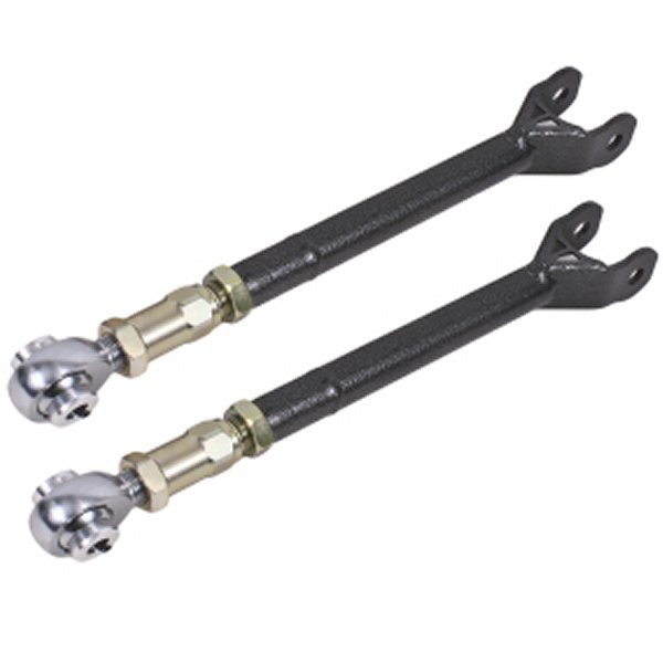BMR 08-17 Challenger ロワー Trailing Arms w/ On-Car Adj. Rod Ends ブラック Hammertone BMRLTA112H WO店