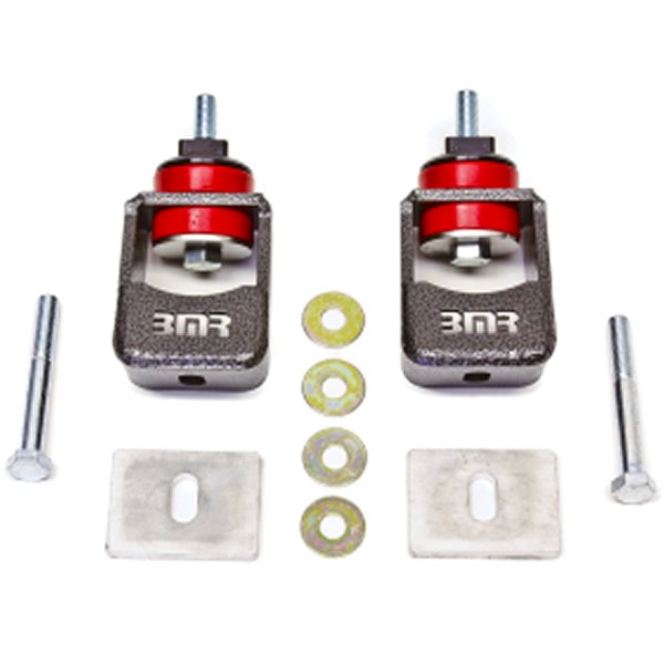 BMR 10-15 5th Gen カマロ Motor Mount Kit (Polyurethane) ブラック Hammertone (Spacers Not Included) BMRMM004H WO店