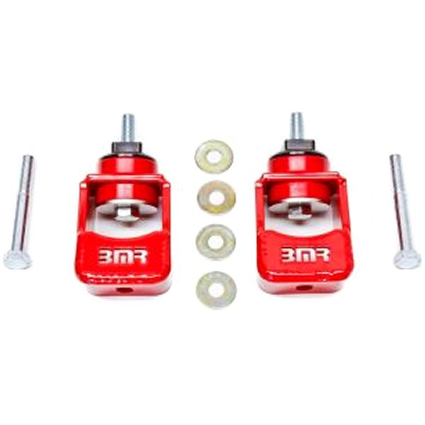 BMR 10-15 5th Gen カマロ Motor Mount Kit (Polyurethane) レッド (Spacers Not Included) BMRMM004R WO店