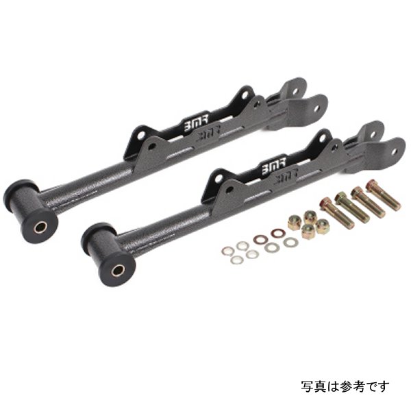 BMR 10-15 5th Gen カマロ クローム Moly Non-Adj. リア ロワーコントロールアーム (Delrin) ブラック Hammertone BMRMTCA030H WO店