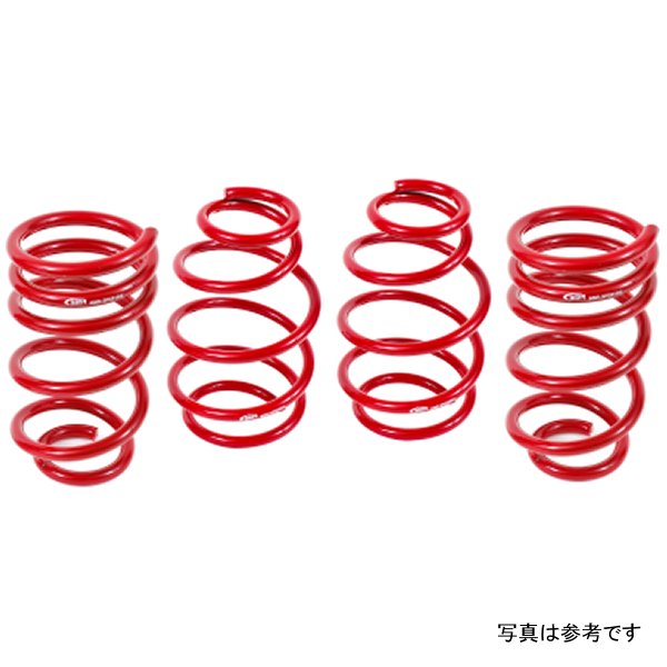 BMR 10-15 5th Gen カマロ V8 Lowering Spring Kit (Set Of 4) レッド BMRSP019R WO店