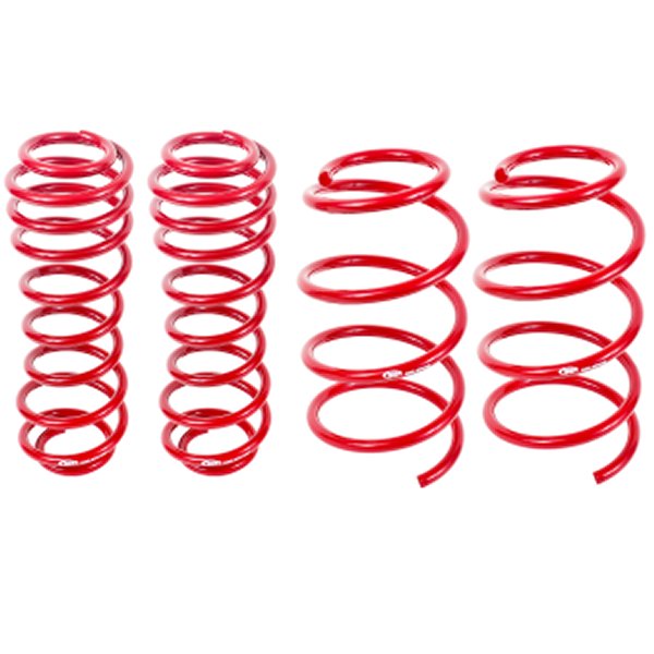 BMR 05-14 S197 Mustang GT Drag Version Lowering Springs (Set Of 4) レッド BMRSP068R WO店