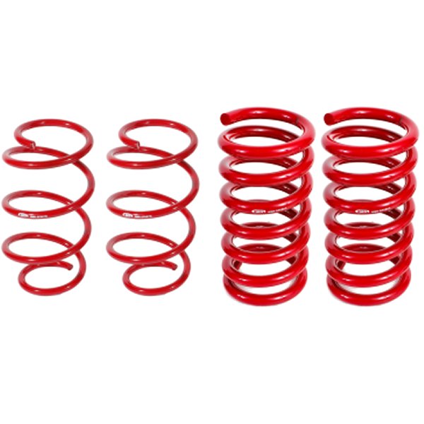 BMR 15-17 S550 Mustang Drag Version Lowering Springs (Set Of 4) レッド BMRSP086R WO店