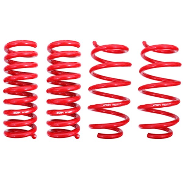 BMR 08-19 Dodge Challenger Lowering Springs 1.25in Drop - Set of 4 レッド BMRSP110R WO店