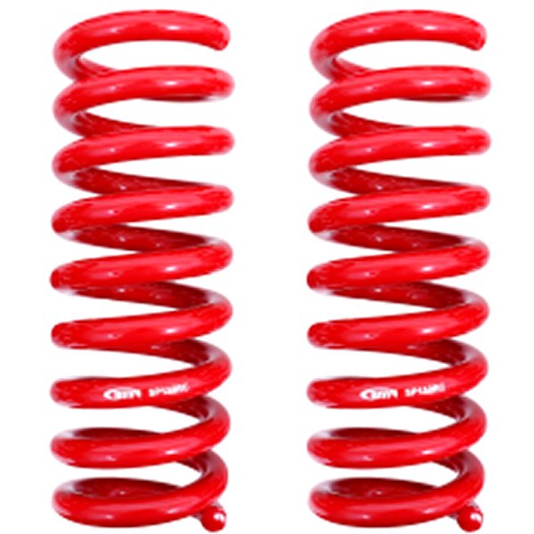 BMR 08-18 Dodge Challenger リア Lowering Springs 1.25in Drop Performance Version レッド BMRSP112R WO店