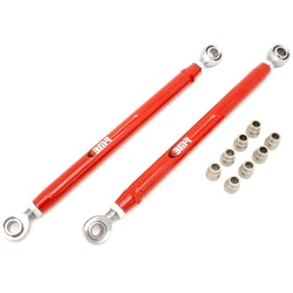 BMR 05-14 S197 Mustang Double Adj. ロワーコントロールアーム w/ Heavy Duty Rod Ends レッド BMRTCA020R WO店