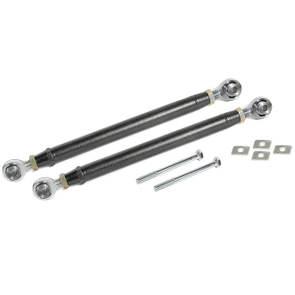 BMR 16年-17年 6th Gen カマロ リア Double Adj. Rod Ends Toe Rods ブラック Hammertone BMRTR007H WO店