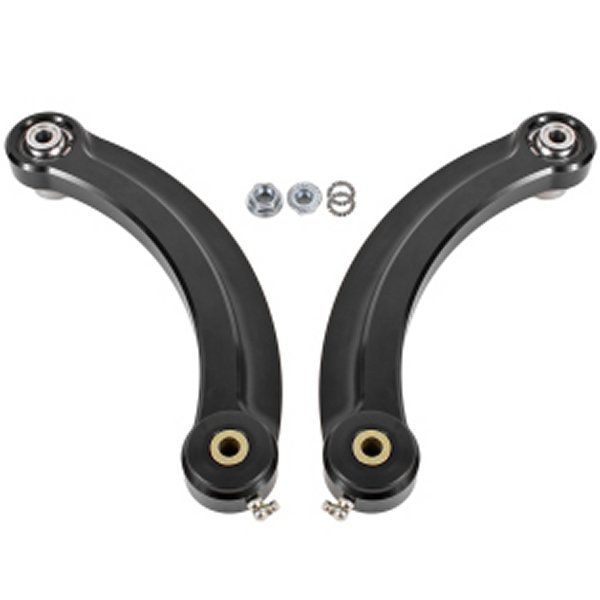 BMR 15-17 S550 Mustang Fixed Billet Aluminum キャンバー Link (Delrin/ベアリング) ブラック BMRUTCA064 WO店