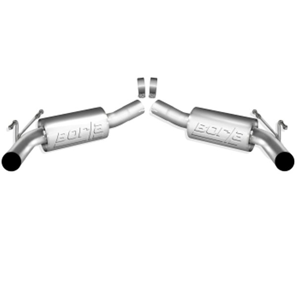 Borla 10-11 Chevy Camaro SS Coupe/Convertible 6.2L 8cyl SS S-Type Exhaust (REAR SECTION ONLY) bor11801 WO店 127,042円