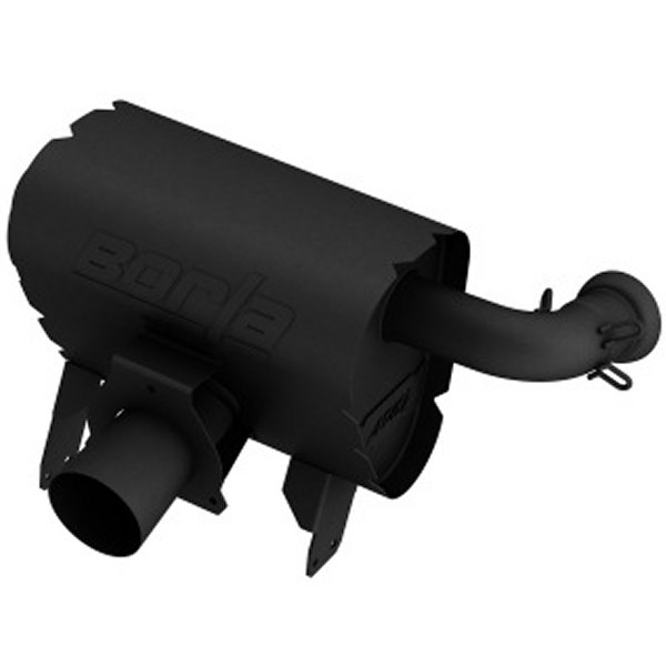 Borla 15年-22年 Can-Am Maverick X3 900cc Triple Turbo Auto Manifold-Back エキゾースト Atak Muffler BOR12678 WO店