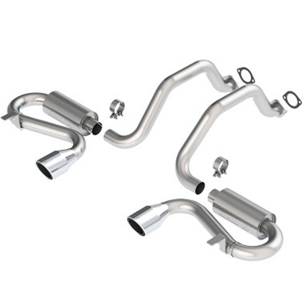 Borla 97年-04年 C5 コルベット (incl Z06) 5.7L V8 AT/MT Aggressive Stinger Cat-Back Exhaust BOR140017 WO店