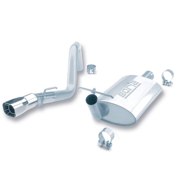 Borla 91-95 Jeep Wrangler YJ 4.0L 6cyl 4WD 2Dr SS Single Rigth Rear Exit Cat-Back Exhaust bor14364 WO店 127,662円