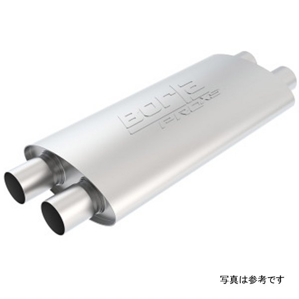 Borla 2.25in Dual In/Out 19in x 9.5in x 4in Turbo XL Muffler BOR400287 WO店 41,525円