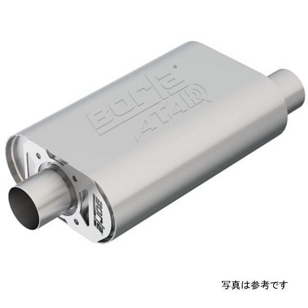 Borla CrateMuffler SBC Hot 350/383 2.5インチ オフセット