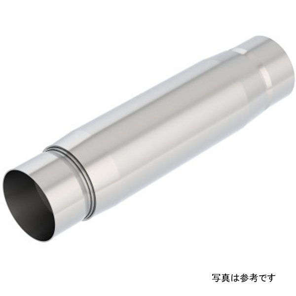 Borla CrateMuffler Resonator Option 3in センター/センター 3.5in Round x 10in - Null Sound センター/センター BOR400939 WO店