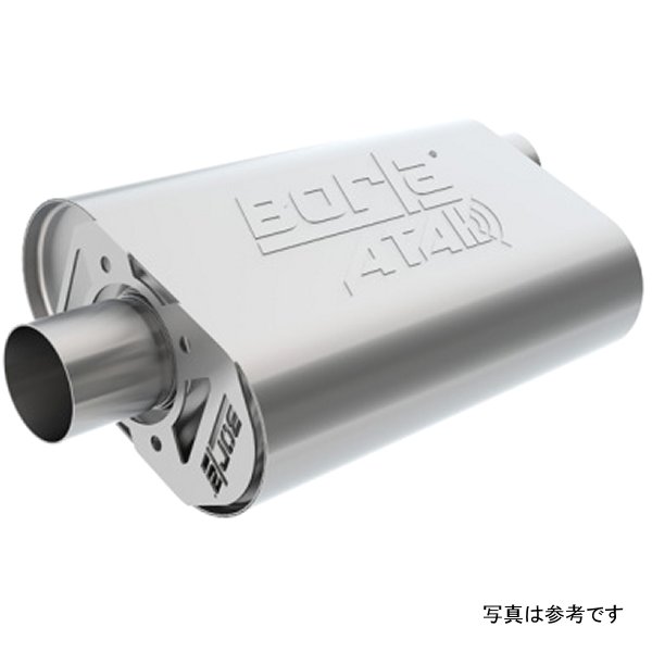 Borla CrateMuffler LS3 ATAK 2.25in オフセット/Offset 14inx4.35inx9in オーバルマフラー BOR400945 WO店