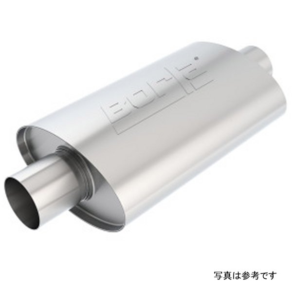 Borla XR-1 Racing Sportsman 2 1/2インチ Outlet / 2 1/2インチ Inlet 12in Case オーバルマフラー BOR40941 WO店