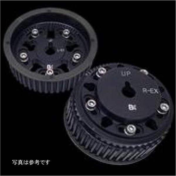 Brian Crower アジャスタブル カムギアs ブラック for スバル EJ205/EJ257 (set of 2)-exhaust side only BRCBC8860B-EX WO店