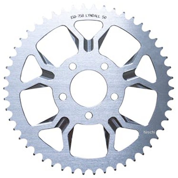 リンドールブレーキ LyndallBrakes B-52 52丁リアチェーンスプロケット マシンフィニッシュ 52-580 WO店の通販は駆動系