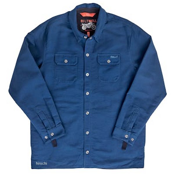 ビルトウェル Biltwell EL DORADO シャツジャケット ネイビー XLサイズ 8129-122-005 WO店 16,170円