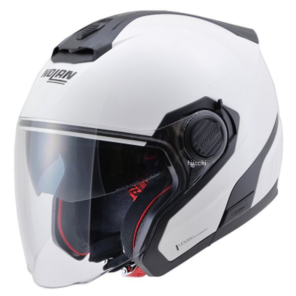 ノーラン NOLAN フルフェイスヘルメット N405 ソリッド メタルホワイト/5 Ｌサイズ 99375 WO店