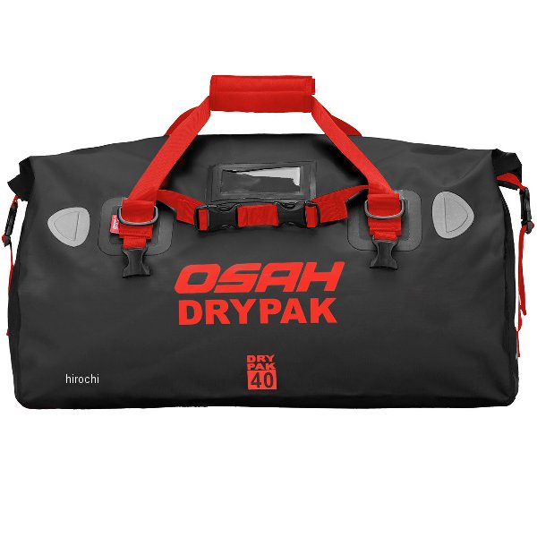オサー OSAH ユニバーサル ドリフト ダッフルバッグ 40L 黒/赤 DB-400 BK-RD/40 WO店