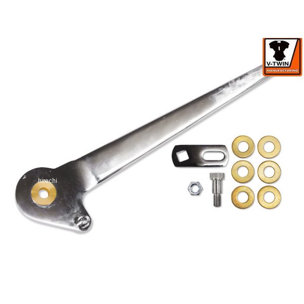 21-0125 ガッツクローム ジョッキーシフトレバー 4速ロータリートップ用　クローム 21-0125-GC WO店