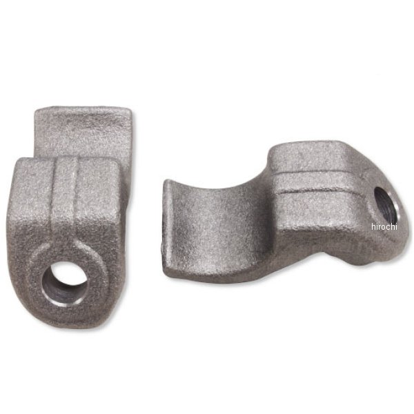 27-0664 ガッツクローム 溶接用フットボードタブ 1インチ用　【2個セット】 27-0664-GC WO店
