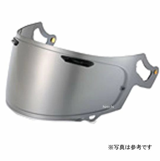 ティーズ T's ミラーシールド Arai VAS-Z セミスモーク/チタンシルバー 4986222954092 WO店