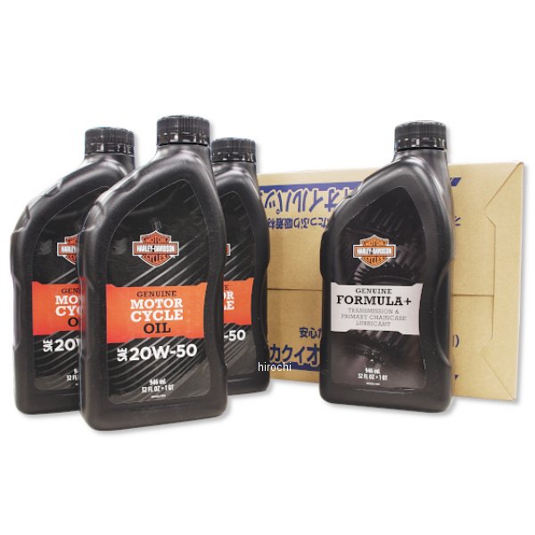 ガッツクローム オイル交換 フルセット 純正オイル スポーツスター用 8600-0008 WO店