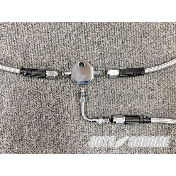 DS-240050 ガッツクローム 1インチオーバー ロングサイドスタンド 1936-88年FL/FX 2-4インチロングフォーク用 DS-240050-GC WO店